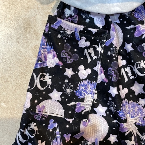 NEW! Disney 100 Years Of Wonder Anniversary Knit Athletic Skort L - Picture 5 of 7